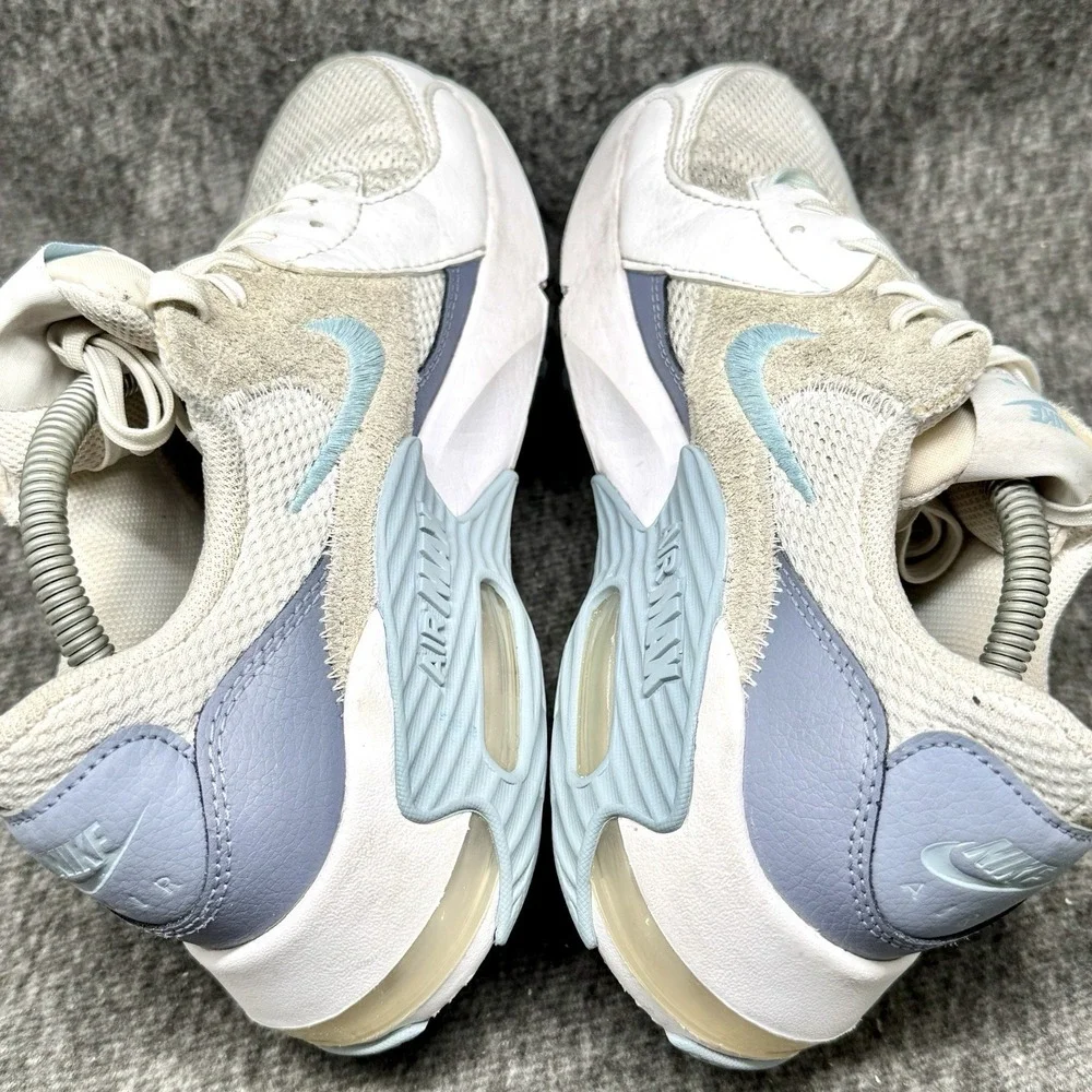 Nike Air Max‎ Excee Women's White/Ashen Slate And Light Blue Sneakers Size 8